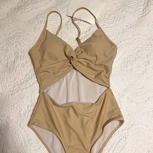 New w/ tags, Pink Lily one-piece, M
